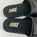 Nike Men’s Size 11.0 Comfort Slide 2 Black & Silver Foam Slide Sandals 2013