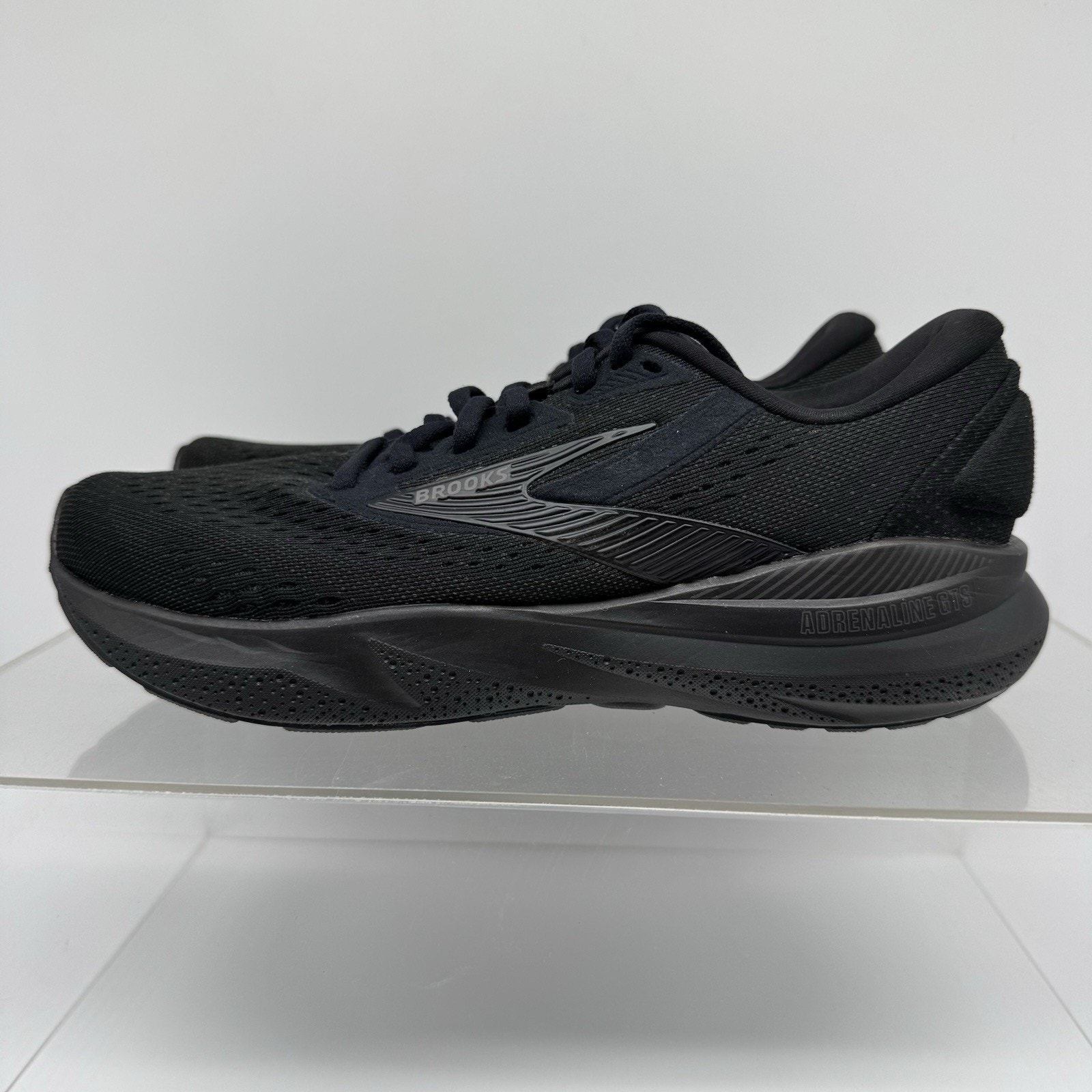 Brooks Adrenaline GTS 24 Triple Black Running Shoes 1204261B020 Women’s Size 8.5