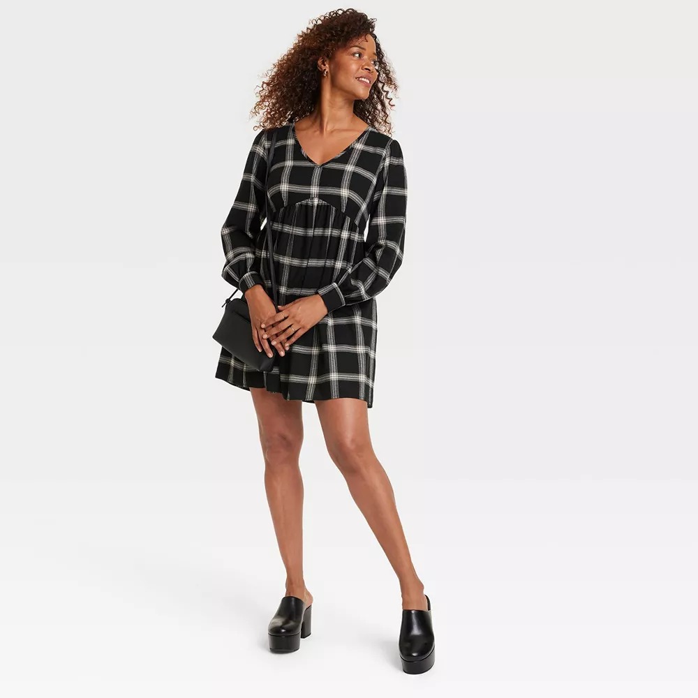 Knox Rose Plaid Above Knee Mini Dresses for Women Mercari