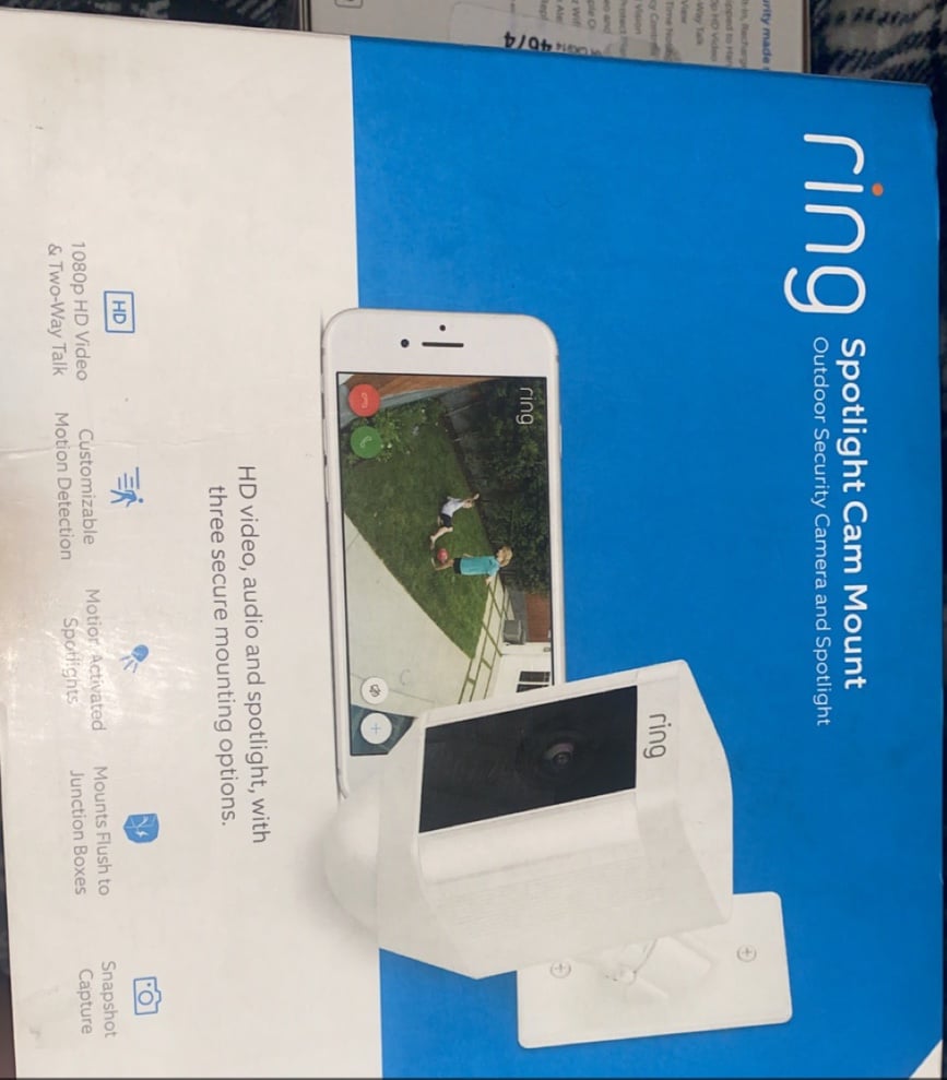 Ring camera outdoor
