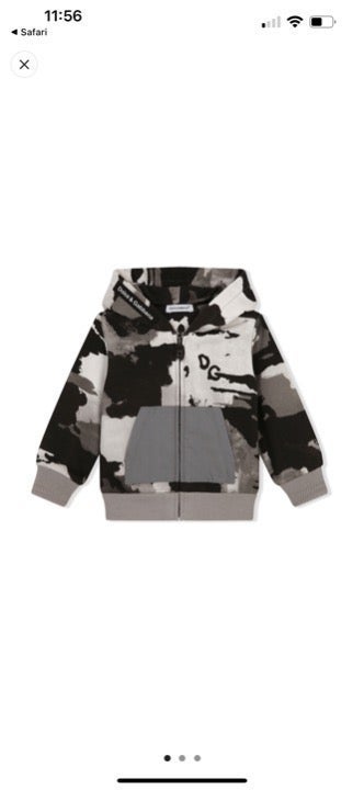 Dolce and Gabbana toddler Baby hoodie Jacket
