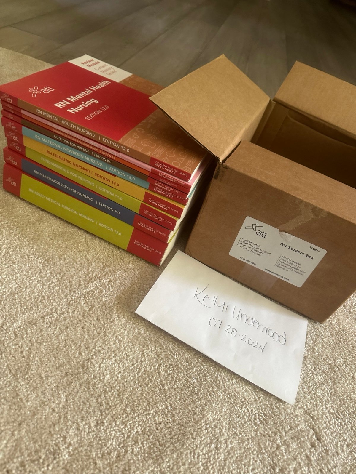 NEW ATI STUDENT BOX