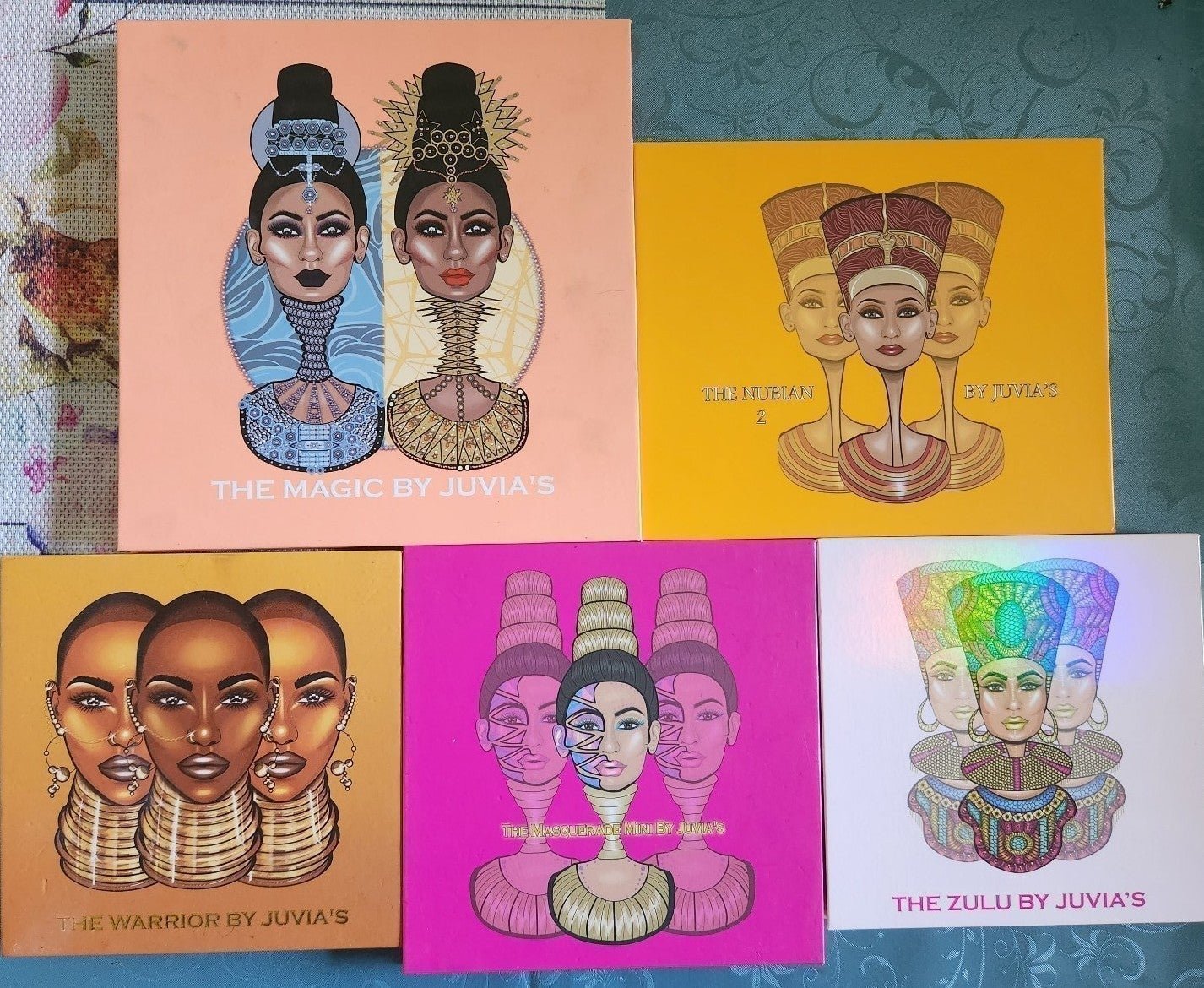 Juvia's Place Eyeshadow Bundle 5 Palettes