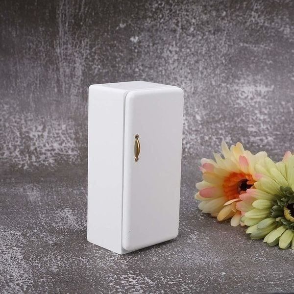 Mini Dollhouse Furniture Refrigerator Dollhouse Furniture Dollhouse Decoration