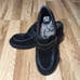 Fly London Wend Black Suede & Leather Loafers NWOB