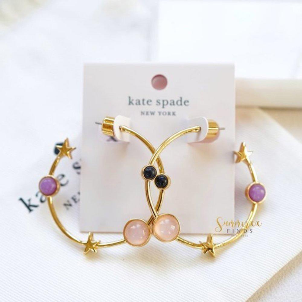 Kate Spade On the Rocks Hoops Earrings