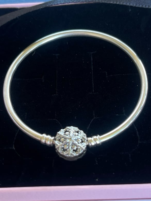 Pandora Snowflake charm bracelet
