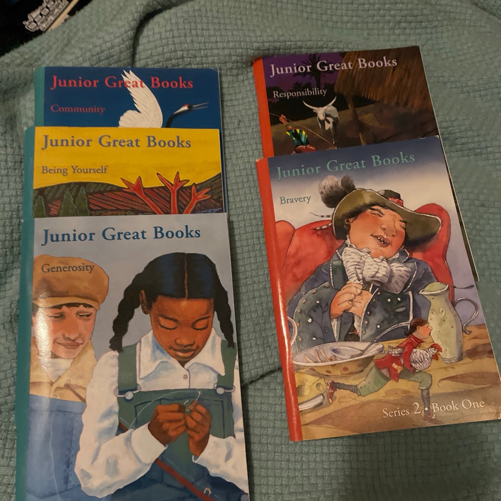 Junior Great Books Book One And Book Two (5 Books)