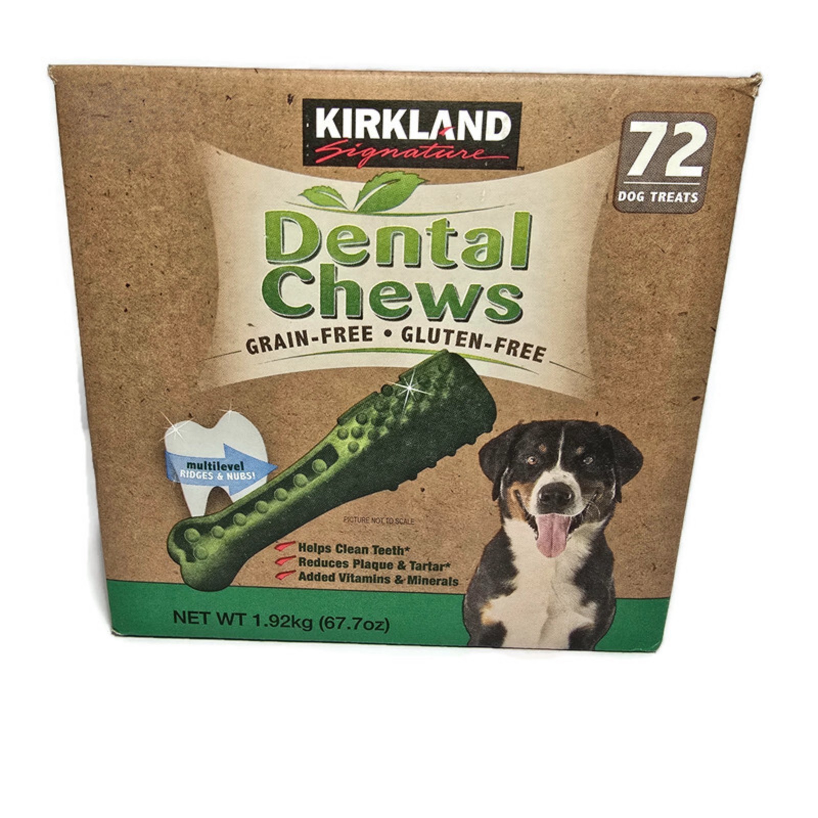 Kirkland Signature Doggy Dental Chews: Grain-Free, Gluten-Free - (72 Treats),