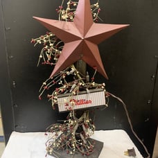 Philadelphia Phillies MLB Lighted Star Lamp Floor or Table Lamp String Lights