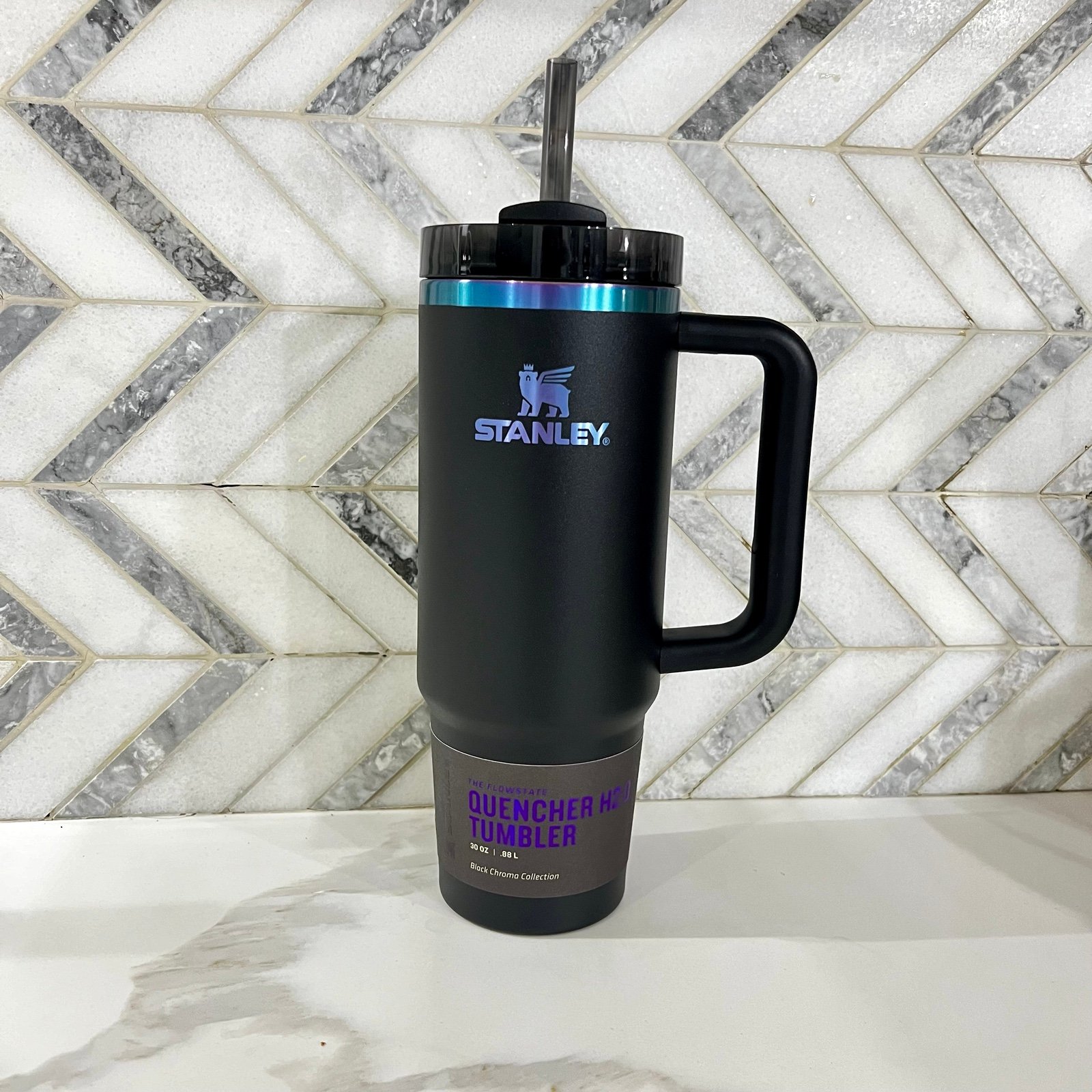 Stanley 30oz Black Chroma