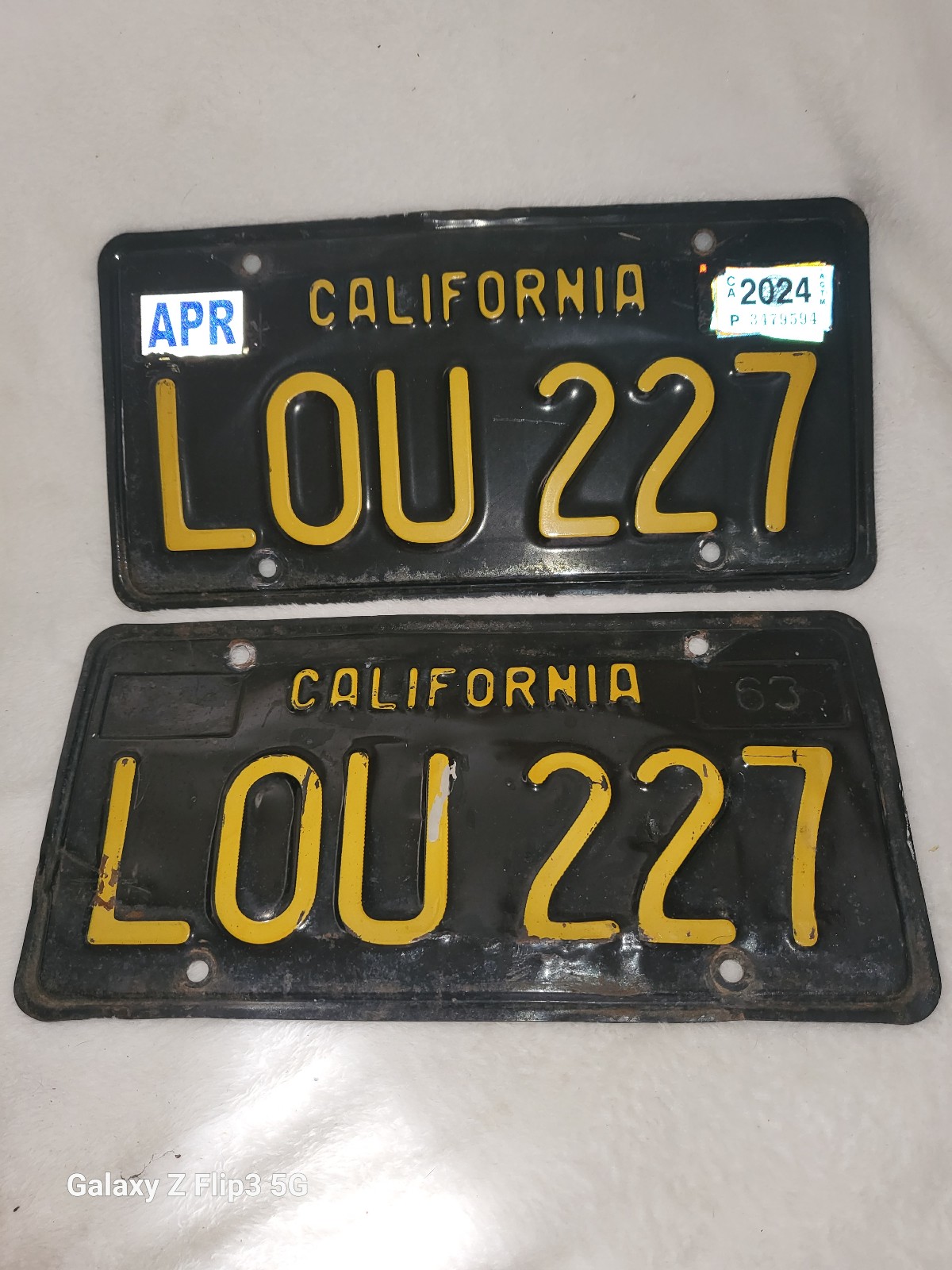 California Plates