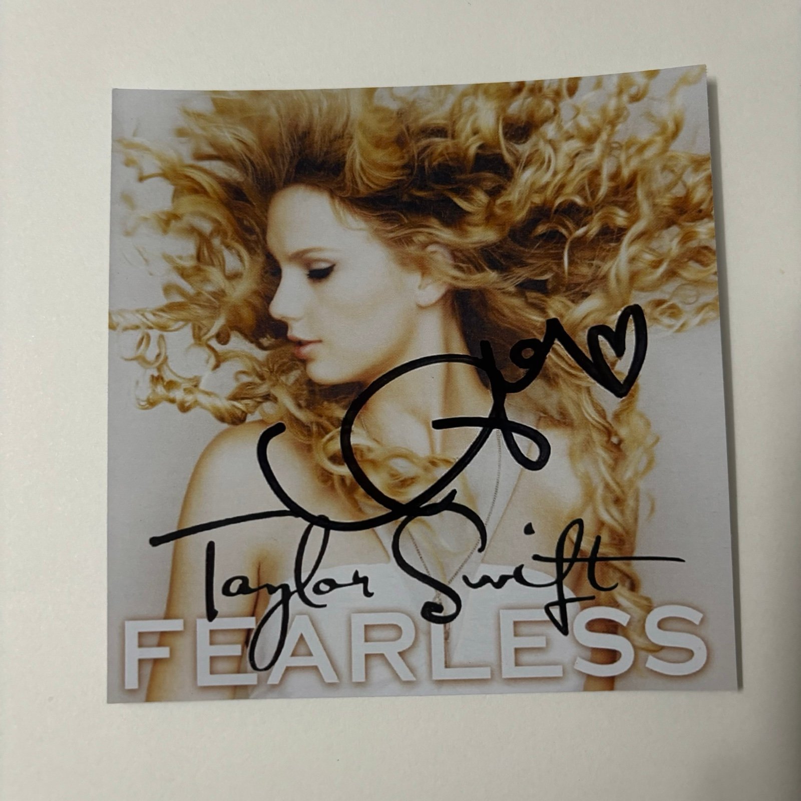 Taylor Swift Midnights Signed Complete Set of 4 Autograph