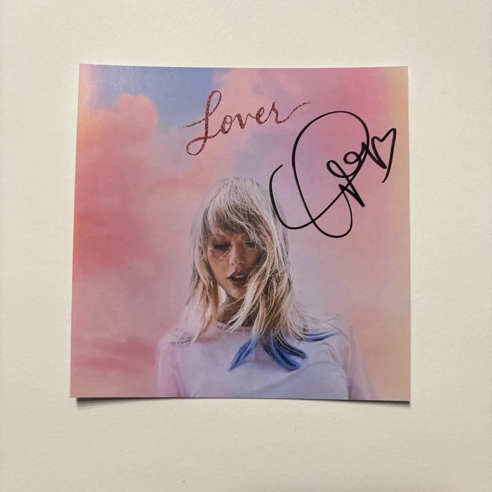 Taylor Swift Midnights Signed Complete Set of 4 Autograph