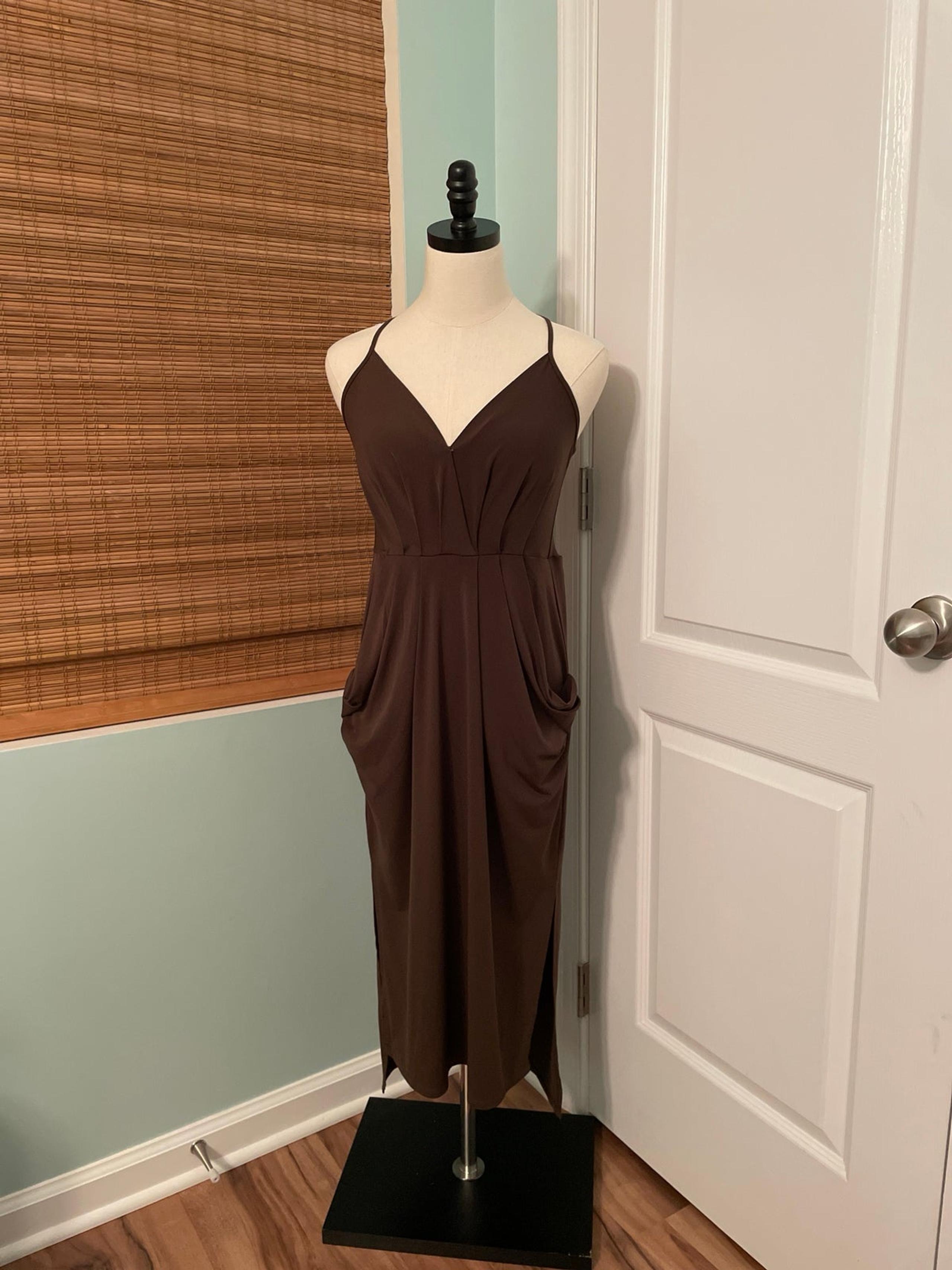BCBGeneration Bronze Della Dress Size XS