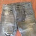 R 13 Women's Blue Skate Cotton Elestone Denim Jeans Pant