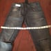 R 13 Women's Blue Skate Cotton Elestone Denim Jeans Pant