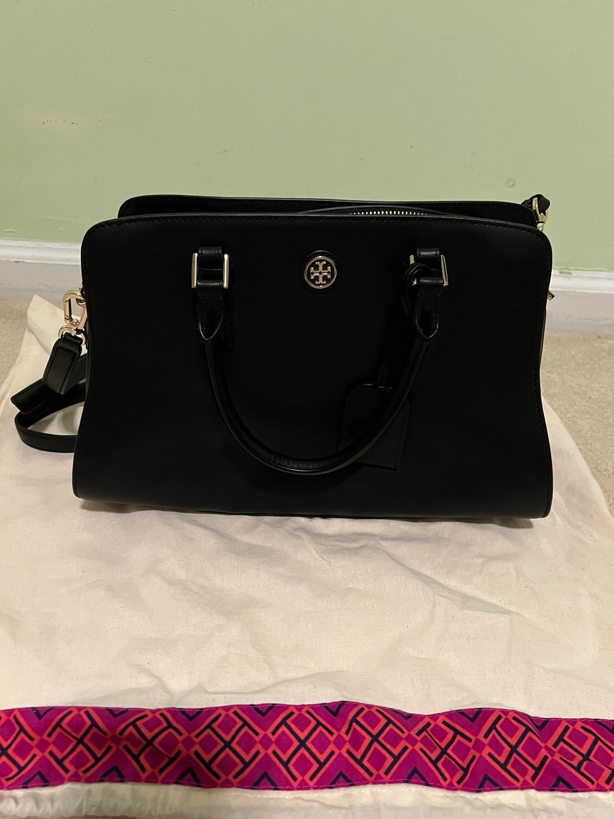 Tory Burch leather strap with crossbody