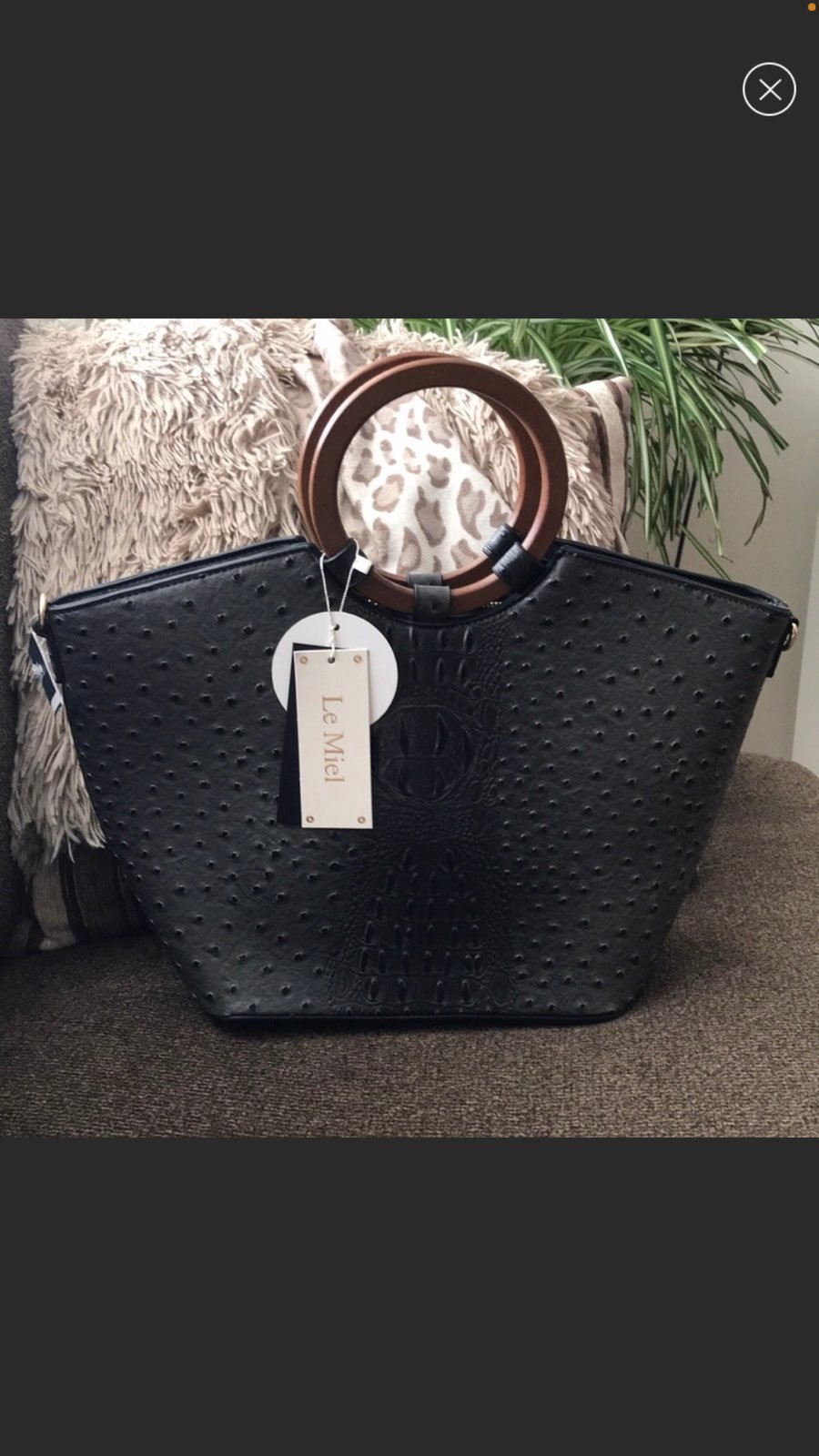 NWT Le Miel 2-in-1 Bag (Satchel & Wallet