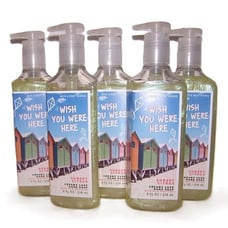 Bath & Body Works Wish You Were Here Sunset Citrus Creamy Luxe Hand Soap 8 oz x5
