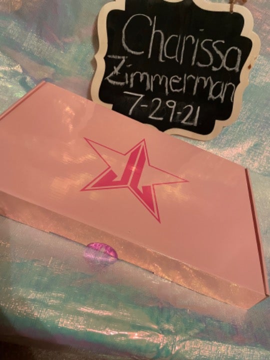 Jeffree Star purple chrome mirror