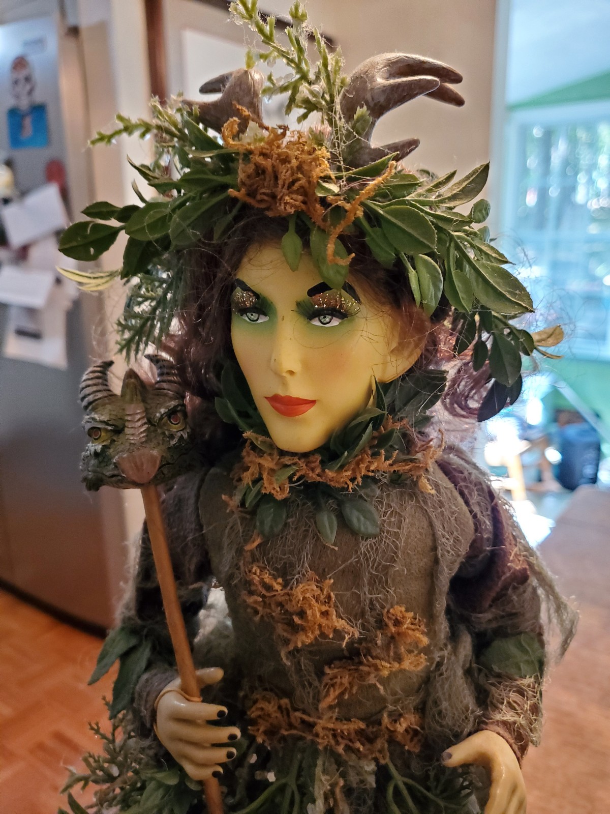 The Green Witch of the Woods