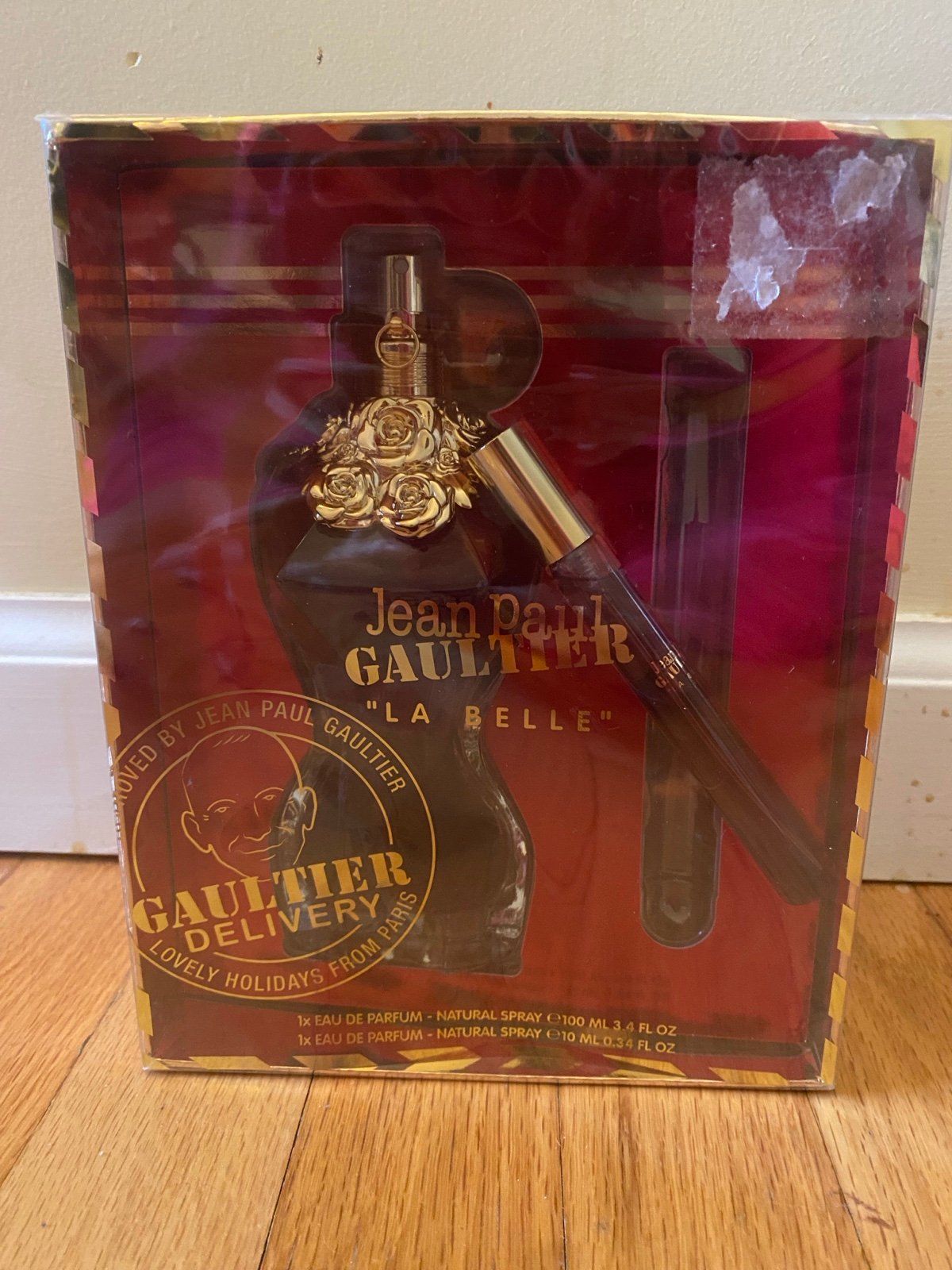 New La Belle Le Perfume By Jean Paul Gautier 3.4 oz EDP & travel Spray 2 Pcs Set