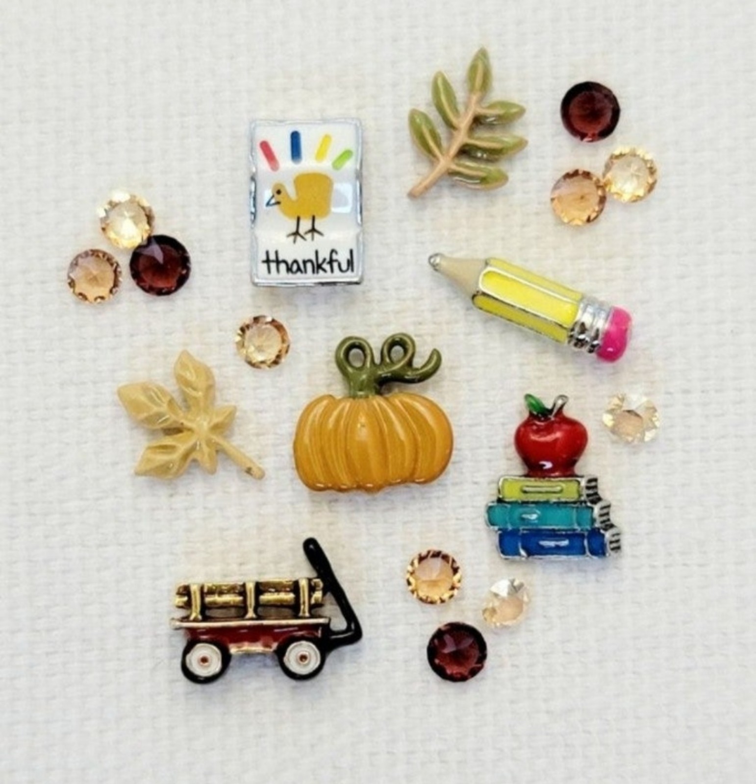 Teacher's Fall/Thanksgiving Charm Set