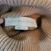 STELLA McCARTNEY Made in Italy Brown Sweater Dress Sz S Cowlneck Quite Luxury