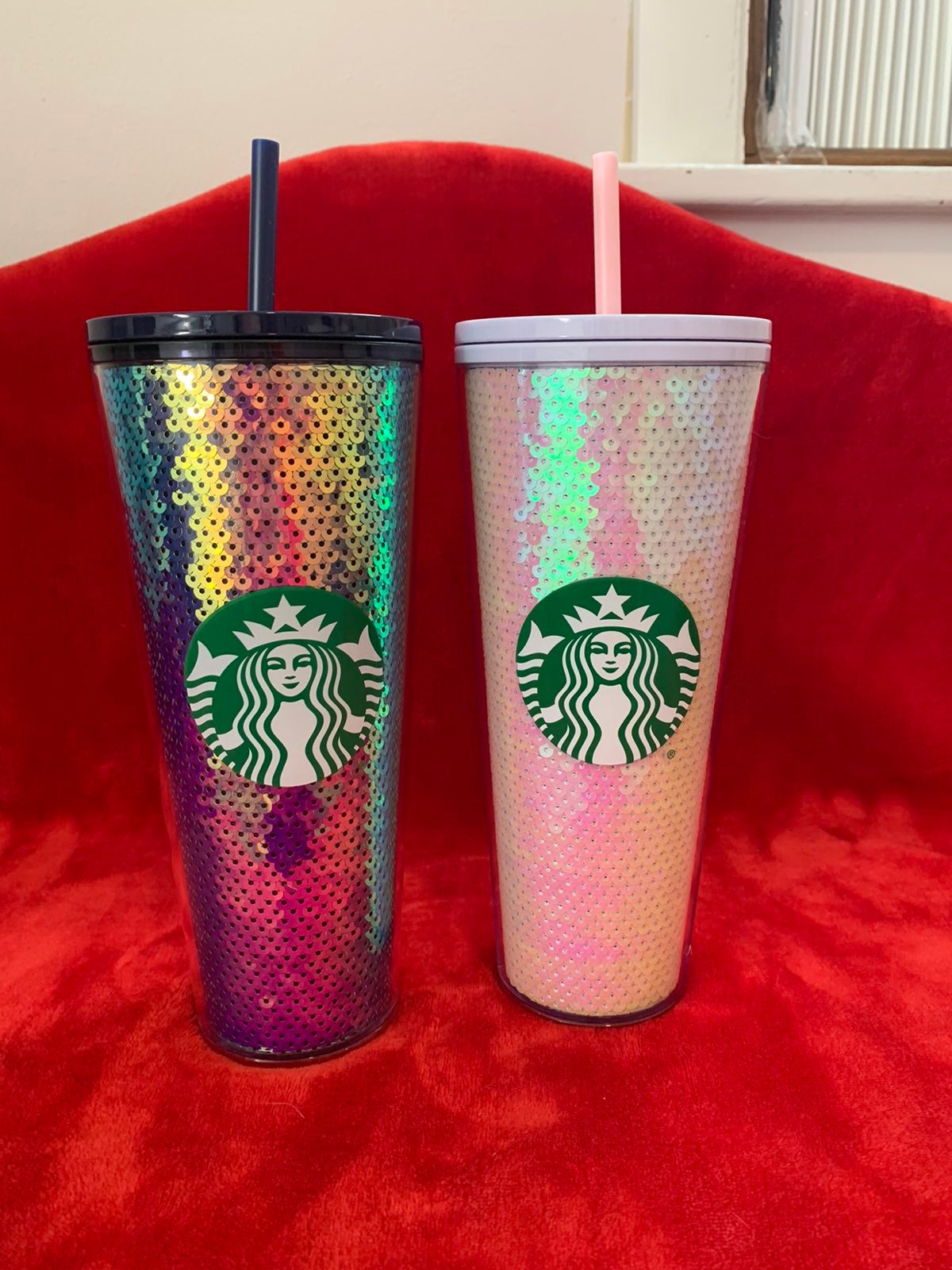 2020 Starbucks Holiday Sequin Tumblers