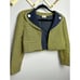 Vintage Valentino Gingham Checkered Cropped Blazer Jacket