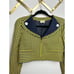 Vintage Valentino Gingham Checkered Cropped Blazer Jacket