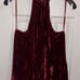 345 Raquel Allegra Velvet Halter Top In Rustic Bronze