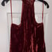 345 Raquel Allegra Velvet Halter Top In Rustic Bronze