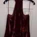 345 Raquel Allegra Velvet Halter Top In Rustic Bronze
