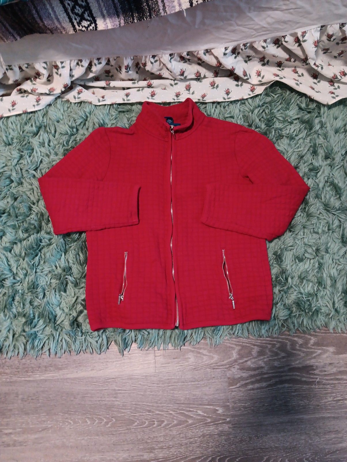 Karen Scott Sport zipper jacket