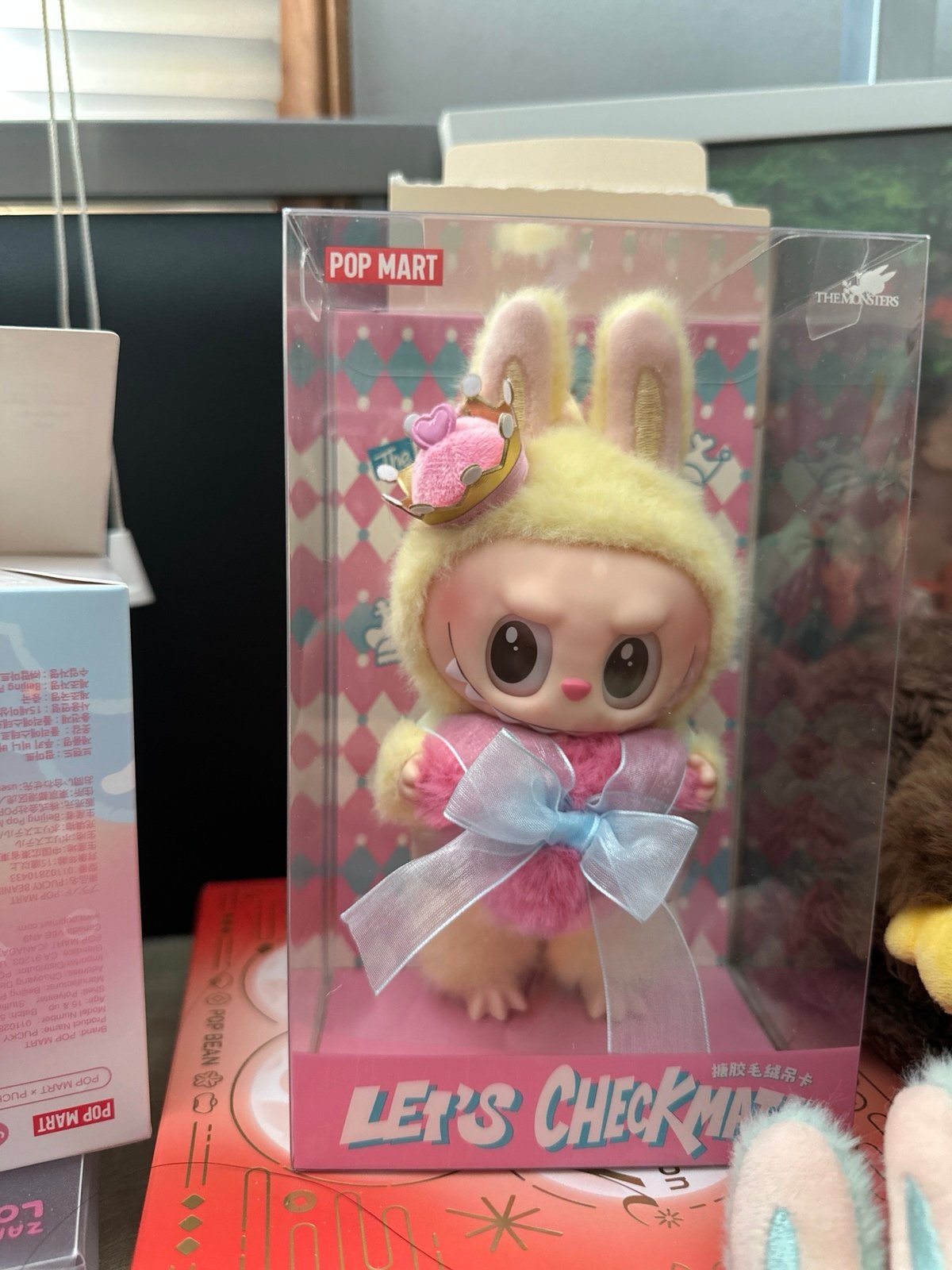 The Monsters Labubu Queen Let’s Checkmate Pop Mart