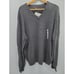 Old Navy Sweater Mens XL 100% Cashmere V Neck Long Sleeve Gray New