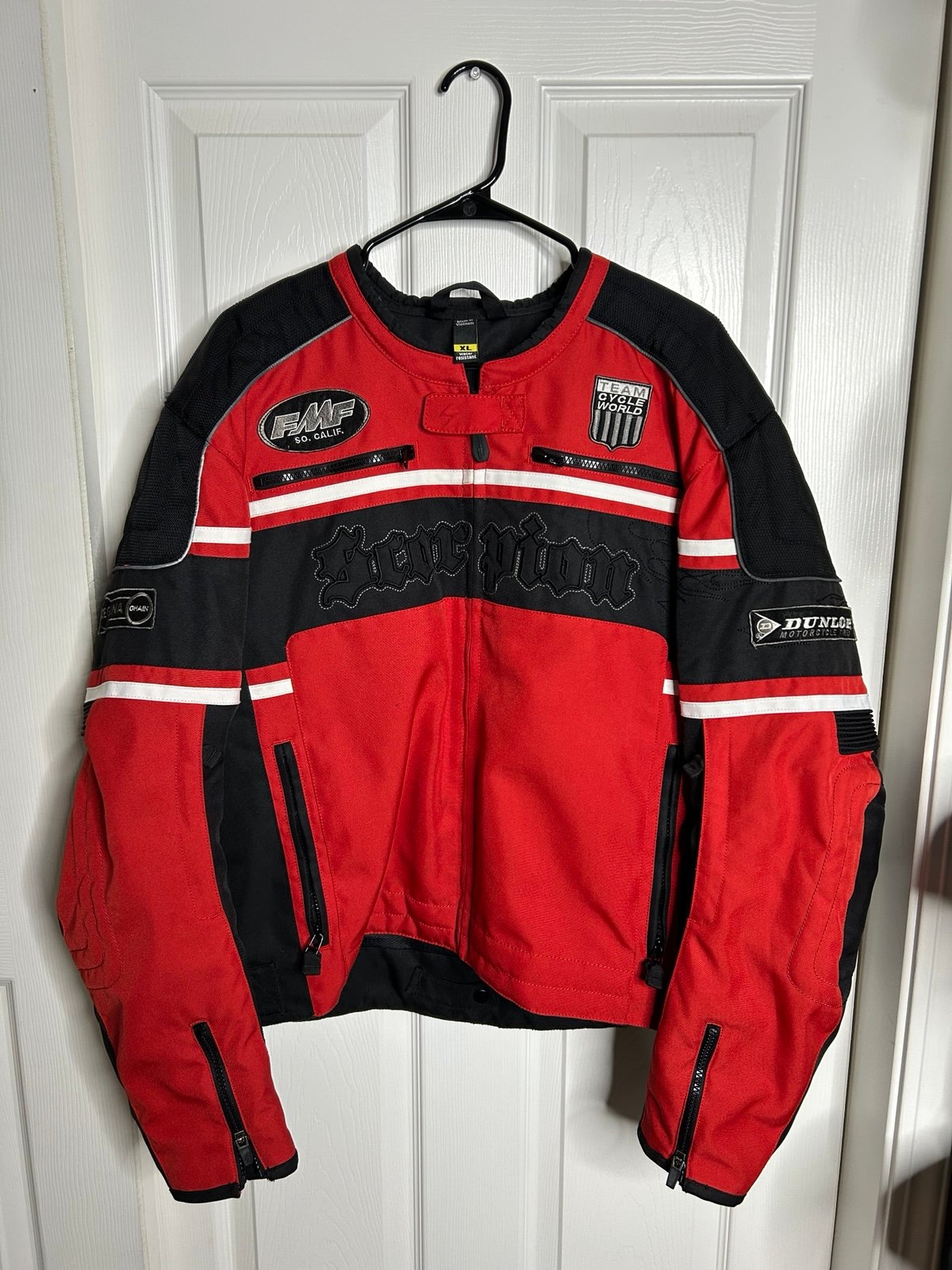 Scorpion Exo Motorcycle Racing Jacket Size XL