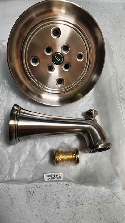 Delta Shower Head & Bathtub faucet RP70172SS 1.75 GPM 7-7/8 W Stainless Steel