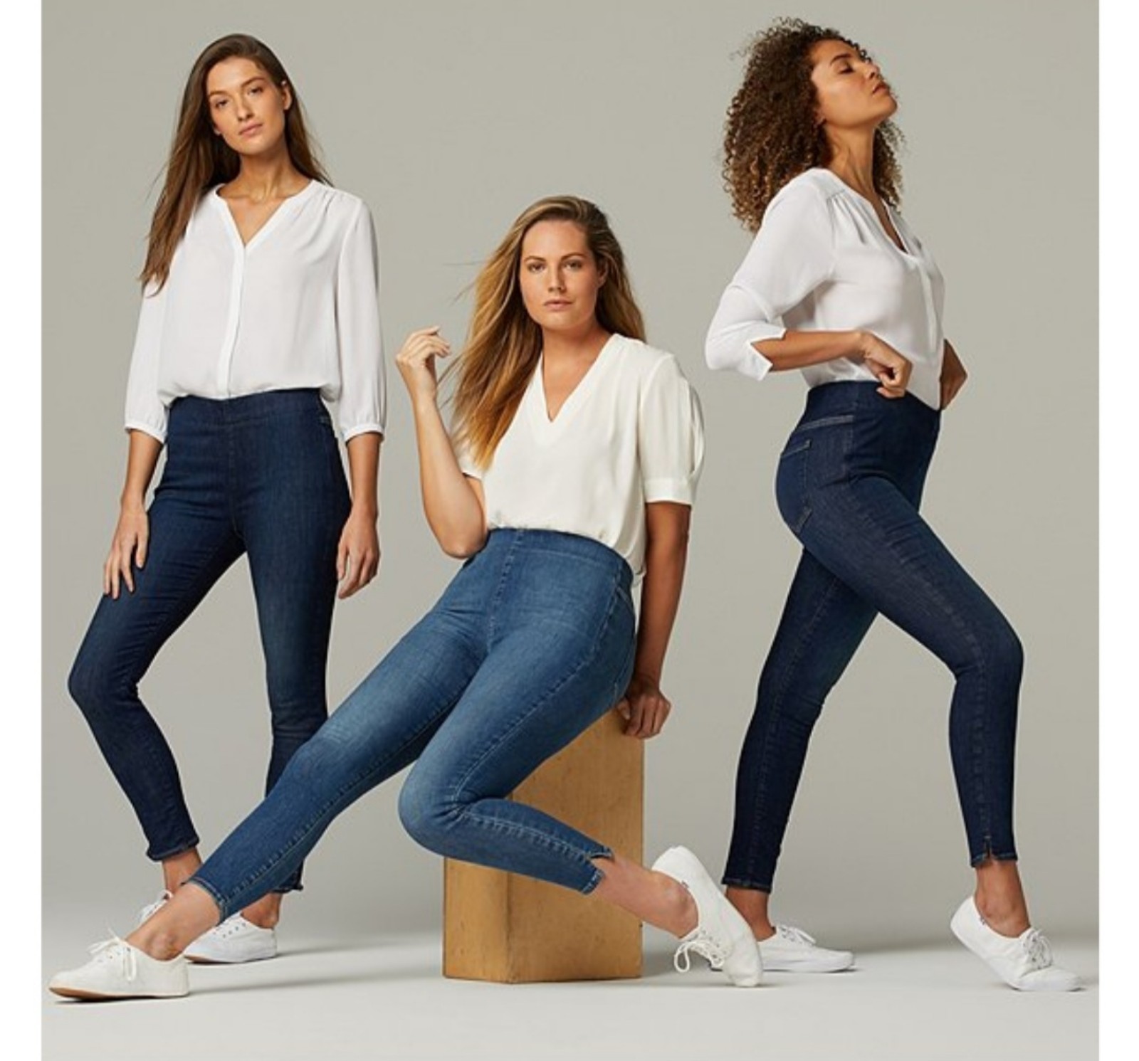 NYDJ SpanSpring(TM) Denim Super Skinny Pull-On Ankle Jeans