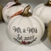 Mr and Mrs est 2023 fall pumpkin