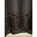Joseph A. sz. 2XL Sleeveless Knit Tank Top Black Crochet Squares & Beads NEW
