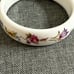 Vintage 1970's Kenneth J Lane Bone China Bracelet by Royal Worcester