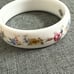 Vintage 1970's Kenneth J Lane Bone China Bracelet by Royal Worcester