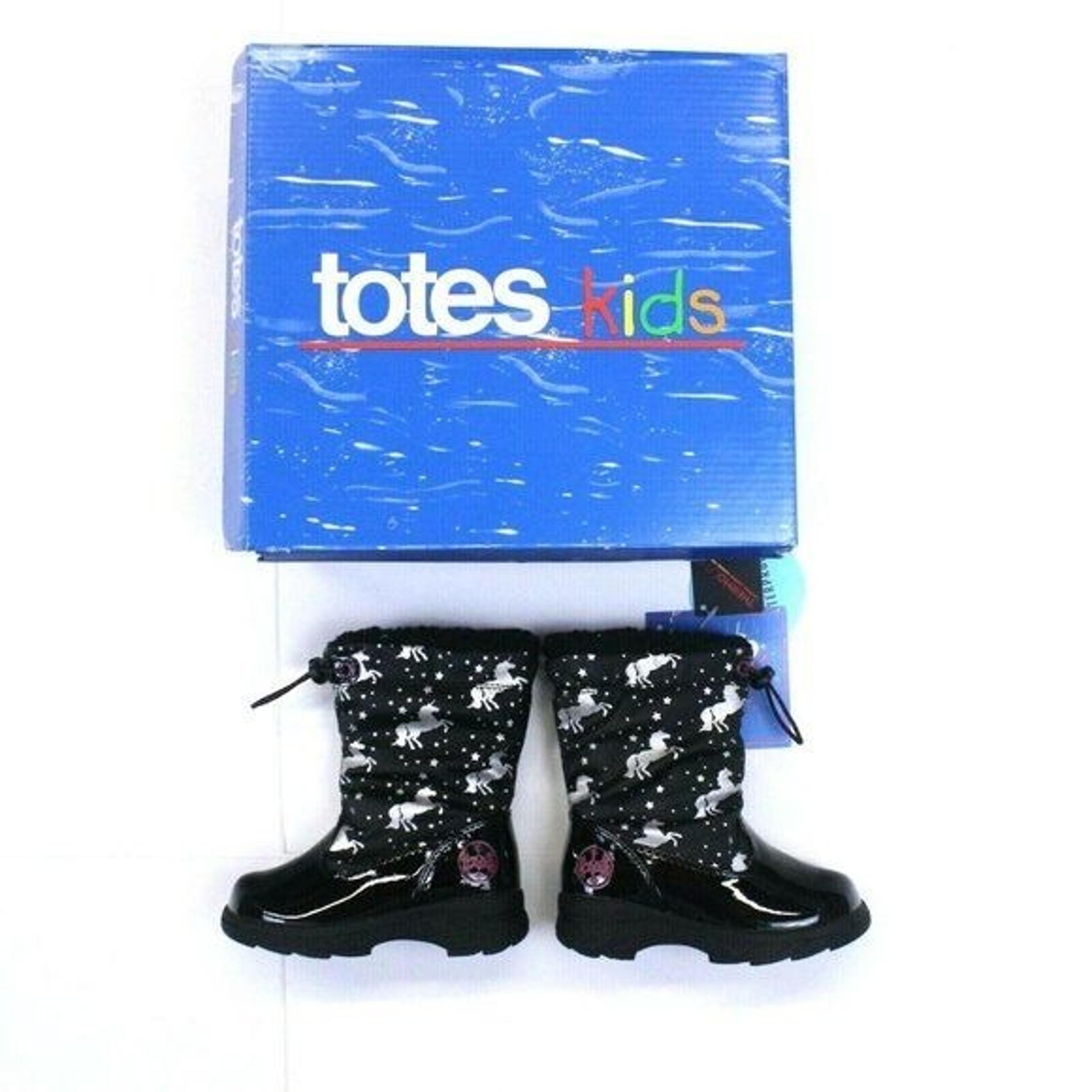Totes Jalynn Toddler Girl's Winter Boots - Unicorn Stars - 6 Med