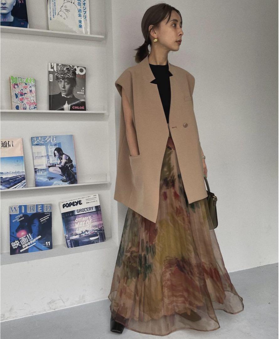 【2025最新】SNSで話題・人気の商品のおすすめアイテム Ameri and Willow Paint Pleats Skirt スカート
