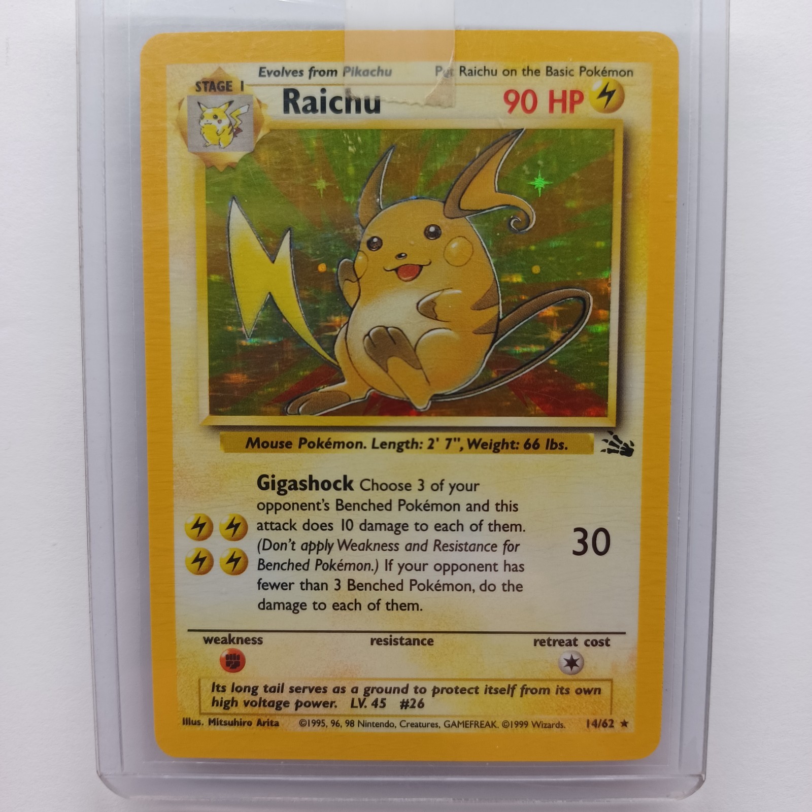 Pokemon- Raichu 14/62