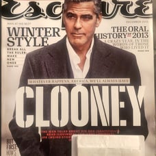 Esquire Magazine (George Clooney) 2013