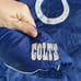 NFL team Apparel Colts Size Medium Blue Full Zip Coat Jacket
